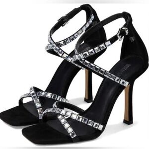 Michael Kors Celia Embellished Strappy Dress sandals